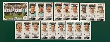 7 FIGURE STICKERS FOOTBALLERS PANINI 2017-18 COMPLETE TEAM PRO VERCELLI
