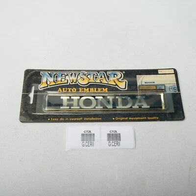 Emblema automático automotriz vintage años 80 90 para HONDA todos los modelos Foto 1 de 4