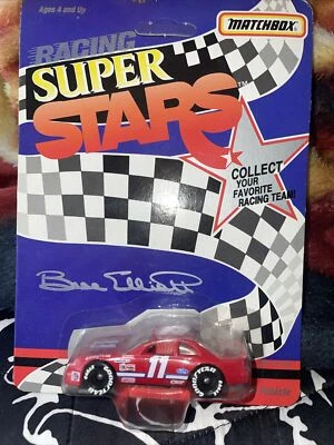 Matchbox Racing Super Stars #11 1992 Bill Elliot fundido a presión 1:64 Foto 1 de 4