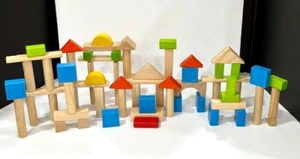 PlanToys Blocks 63 pcs High Quality - Picture 1 of 16
