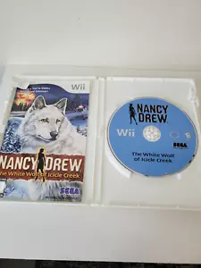 Nancy Drew:The White Wolf of Icicle Creek Nintendo Wii w/Case & Manual MINT disc - Picture 1 of 4