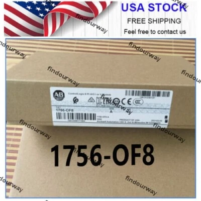 New Factory Sealed AB 1756-OF8 /A ControlLogix PLC Output Module US - Image 1 of 4