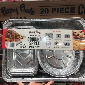 Juego de 20 sartenes de cocina Penny Plate - tostador, sartén para pastel, cazuela Brownie - Imagen 1 de 2
