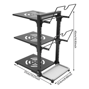 Topf- Und Pfannenregal Topfregal Verstellbarer Topf-organisator Grau/Schwarz - Bild 1 von 37