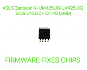 ASUS Zenbook 14 UM425UG, Q408UG, ADMIN NO PASSWORD FIRMWARE BIOS CHIP (AMD) - Afbeelding 1 van 1