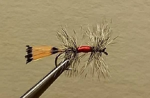 1 Dozen -  Sierra Bright Dot -  Dry Fly Trout - Picture 1 of 1