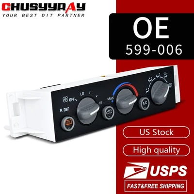 NEW AC Heater Climate Control Module Switch for Chevy C1500 K1500 2500 GMC Yukon - Image 1 of 4