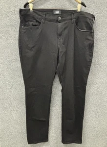 Paige Federal Chino Pants Men’s Size 40 Black Straight Leg - Picture 1 of 9