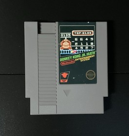 Donkey Kong Jr. Math Nintendo NES 5 Screw