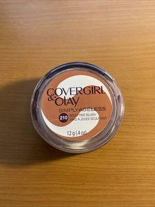 CoverGirl & Olay Simply Ageless Sculpting Blush, 210 Rich Cinnamon. Sealed - Picture 1 of 2
