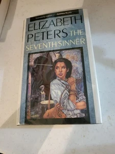 The Seventh Sinner Hardcover Elizabeth Peters - Picture 1 of 8