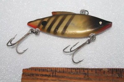 Vintage 'RED RIVER' Rattle Trap Crankbait; 3" Body,  7/10ths Ounce.  COMB SHIP - Image 1 of 4