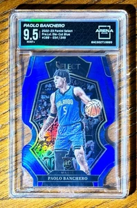 2022-23 Panini Select Paolo Banchero RC #169 BLUE DIE-CUT PRIZM /249 ARENA 9.5 - Bild 1 von 2