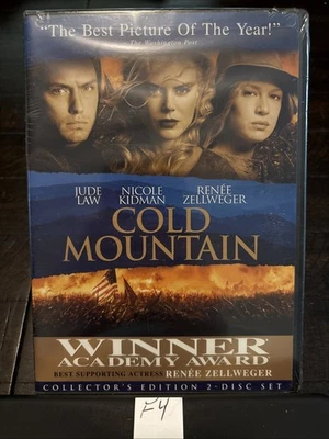 Cold Mountain (DVD, 2004, 2-Disc Set,Special Edition) Collector's Edition New F4 - Image 1 of 2