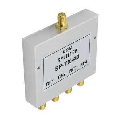 RF Coaxial Power Splitter 4-way 1 to 4 Divider Combiner SMA Female 1.5GHz-8GHz↟ - Image 1 of 4
