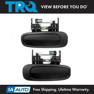 Conjunto de maçaneta e par de portas externas traseiras TRQ para 98-02 Corolla - Imagem 1 de 4