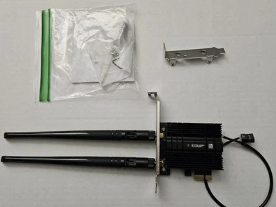 EDUP WiFi 6 AX1800 +Bluetooth PCI-E Card - Image 1 of 3