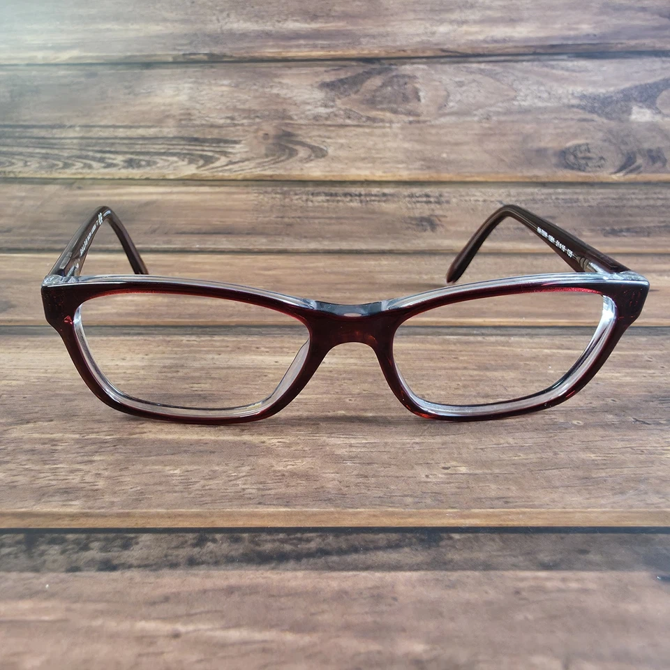 Ralph Lauren RA7039 Anteojos Mujer 51-16-135 Rojo Marrón Marco Ojo de Gato Gafas Foto 1 de 4