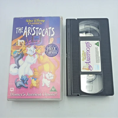 The Aristocats (VHS, 1995) UK PAL Version Tested - Image 1 of 2