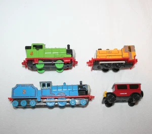 Vintage (4) Thomas Tank Engine & Friends Diecast Magnetic Trains Ertl Lot 8 1990's - Bild 1 von 9