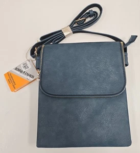 Jessie + James "Cheyanne" verdeckte Trage Umhängetasche mit Schloss und Schlüssel türkis - Bild 1 von 5