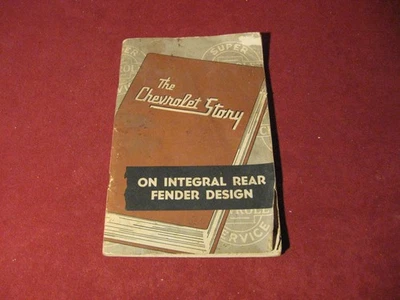 Chevy 1949 folleto de ventas folleto catálogo original antiguo Foto 1 de 4
