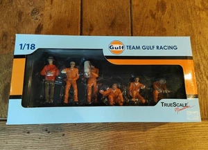 Set de 6 figurines Pit Crew Gulf Truescale Miniatures TSM 1/18 - Picture 1 of 1