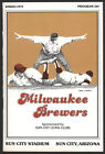 1979 Milwaukee Brewers Spring Trng Baseball Scorebook