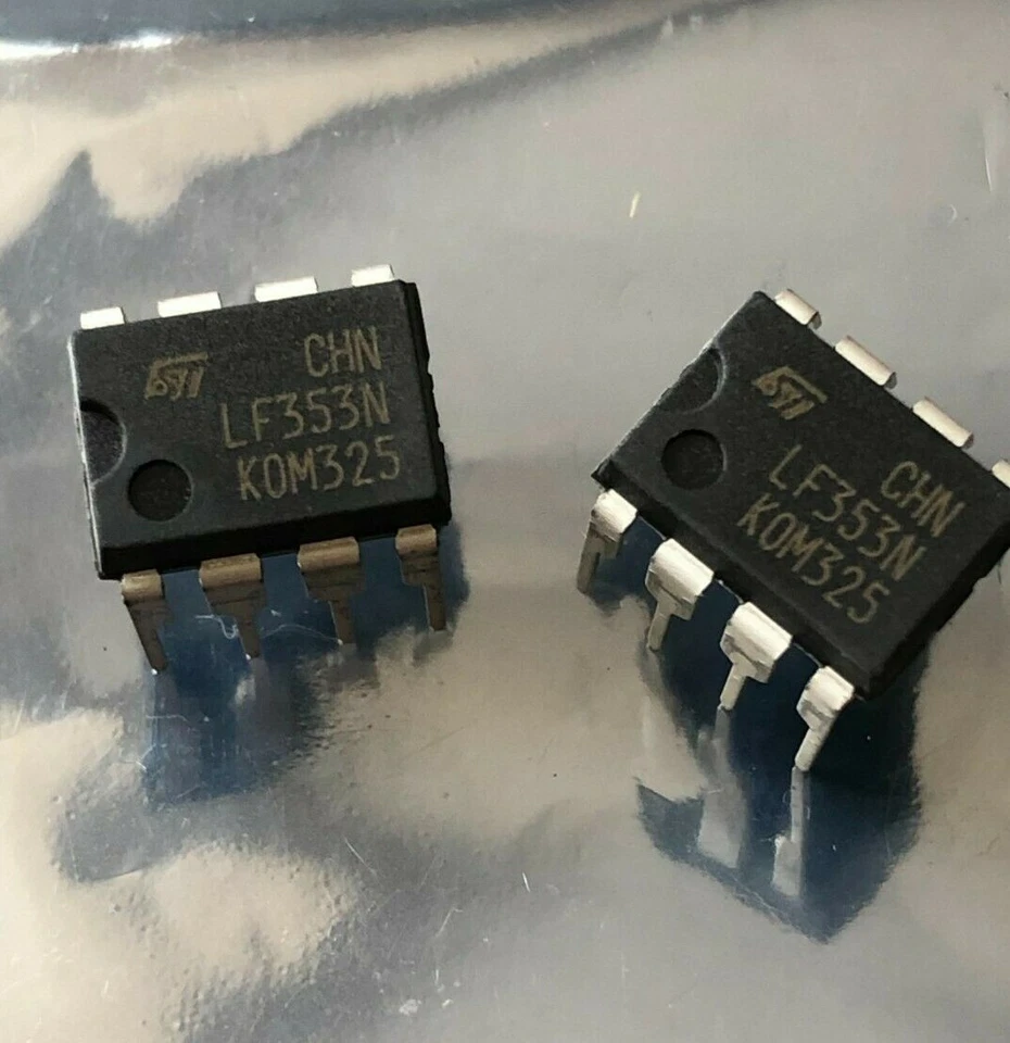  LF353N/NOPB  Bi-Fet Wide Band Operational Amplifier by STMicro  5 PIECES HU1215 - Image 1 of 1
