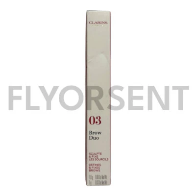 Clarins Brow Duo Define & Fixes Brows 03 Cool Brown Nuevo en caja Foto 1 de 4