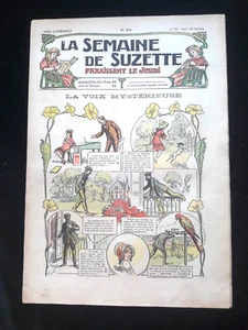 LA SEMAINE DE SUZETTE N° 18 05/1912 LA VOIX LITTÉRATURE/FRANCE/JEUNESSE 840 - Imagen 1 de 1