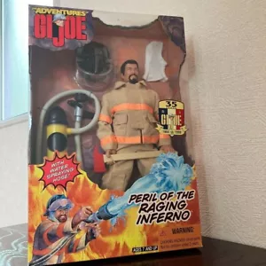 GI Joe 35th Anniversary AT Fireman (W) Vintage TOMY - Picture 1 of 8