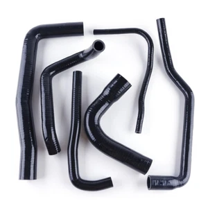 Black For SAAB 9000 1991-1998 1993 B204 B234 2.0 2.3 AERO Silicone Radiator Hose - Picture 1 of 9