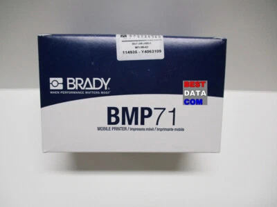 Brady M71-109-427 white on translucent self laminating label 100 roll BMP71