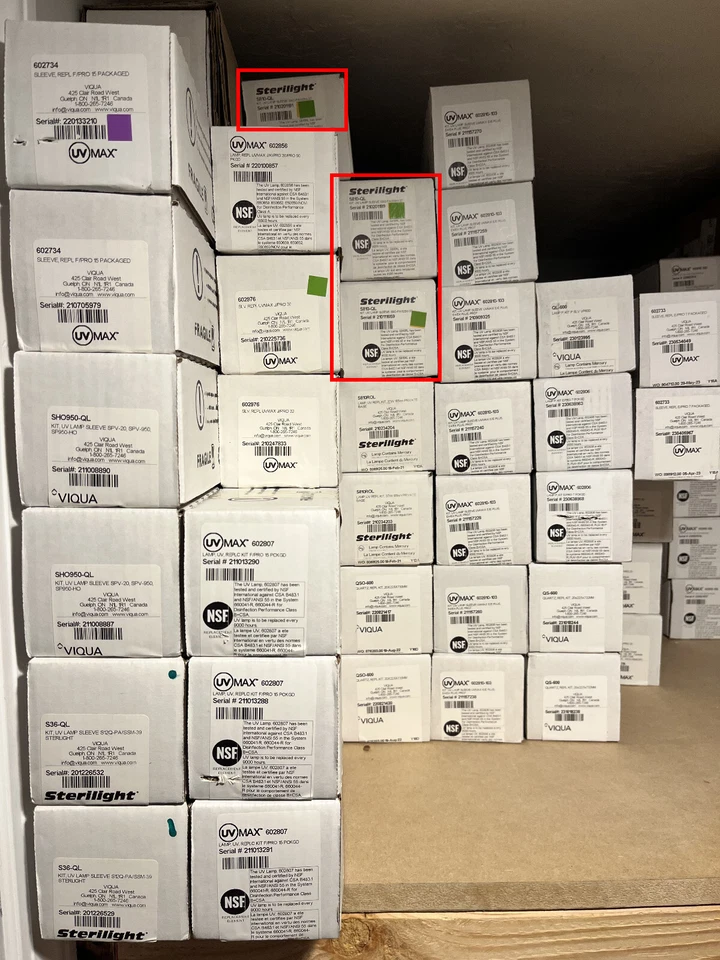 Kit de lámpara y funda UV Viqua S810-QL para S8Q-PA y SSM-37 Foto 1 de 1