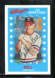 1982 Kellogg's 3-D Super Stars Buddy Bell #33