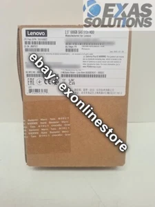 7XB7A00022 - 600GB 15K 2.5" SAS 12Gb Hot Swap 512n HDD for ThinkSystem - Picture 1 of 1