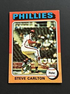 1975 Topps Baseball #185 Steve Carlton EX+ HOF Phillies Cardinals Great