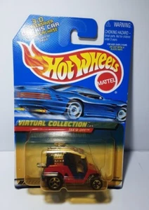 2000 Hot Wheels #117 Tee'd Off Virtual Collection (Yellow Plastic) - Picture 1 of 4