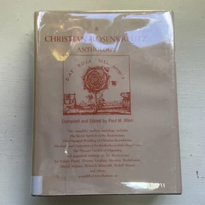 Secret Society Of Christian Rosenkreutz Anthology 1st Edition Occult HC/DJ - Foto 1 di 15