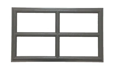 4 insertos de repuesto de panel corto Amarr Stockton para puerta de garaje Amarr gris carbón Foto 1 de 4