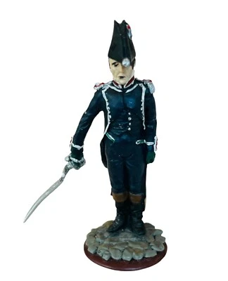Toy Soldier De Colección Franklin Mint Waterloo Regimiento 1979 Teniente 1ª Infantería Sombrero Foto 1 de 4