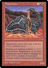 MAGMASAUR ~mtg NM Tempest Rare x1
