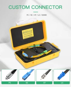 OTDR Dead Zone Eliminator for 1 KM,Fiber Optic OTDR Launch Cable Box SC/FC/ST/LC - Picture 1 of 6