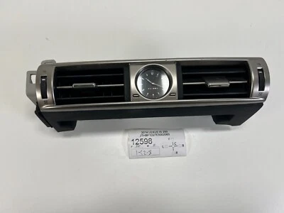 LEXUS IS200T IS250 IS350 2014-2017 delantero centro interior tablero ventilación de aire con reloj Foto 1 de 4