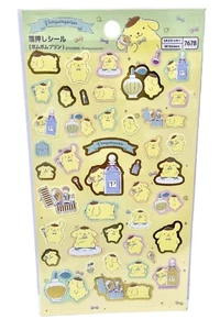 Sanrio Pompom Purin Sticker Sheet For Decoration, Journal, Scrapbook - Picture 1 of 1