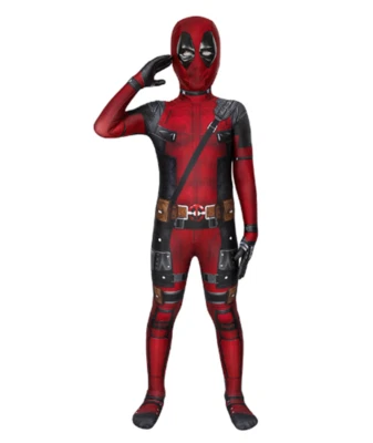 Marvel Deadpool Cosplay Monos Traje Halloween Disfraces Niños Body  Foto 1 de 4