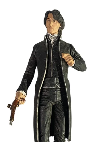 McFarlane Sleepy Hollow Ichabod Crane Johnny Depp Loose Action Figure With Gun Cover