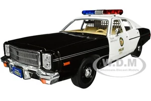 1977 PLYMOUTH FURY POLICE "THE TERMINATOR" 1/24 DIECAST CAR BY GREENLIGHT 84193 - Picture 1 of 6