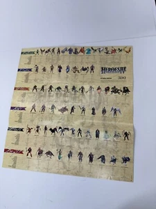Heroes IV of Might and Magic PC Spiel Referenzkarte Poster Einsatz - Bild 1 von 3